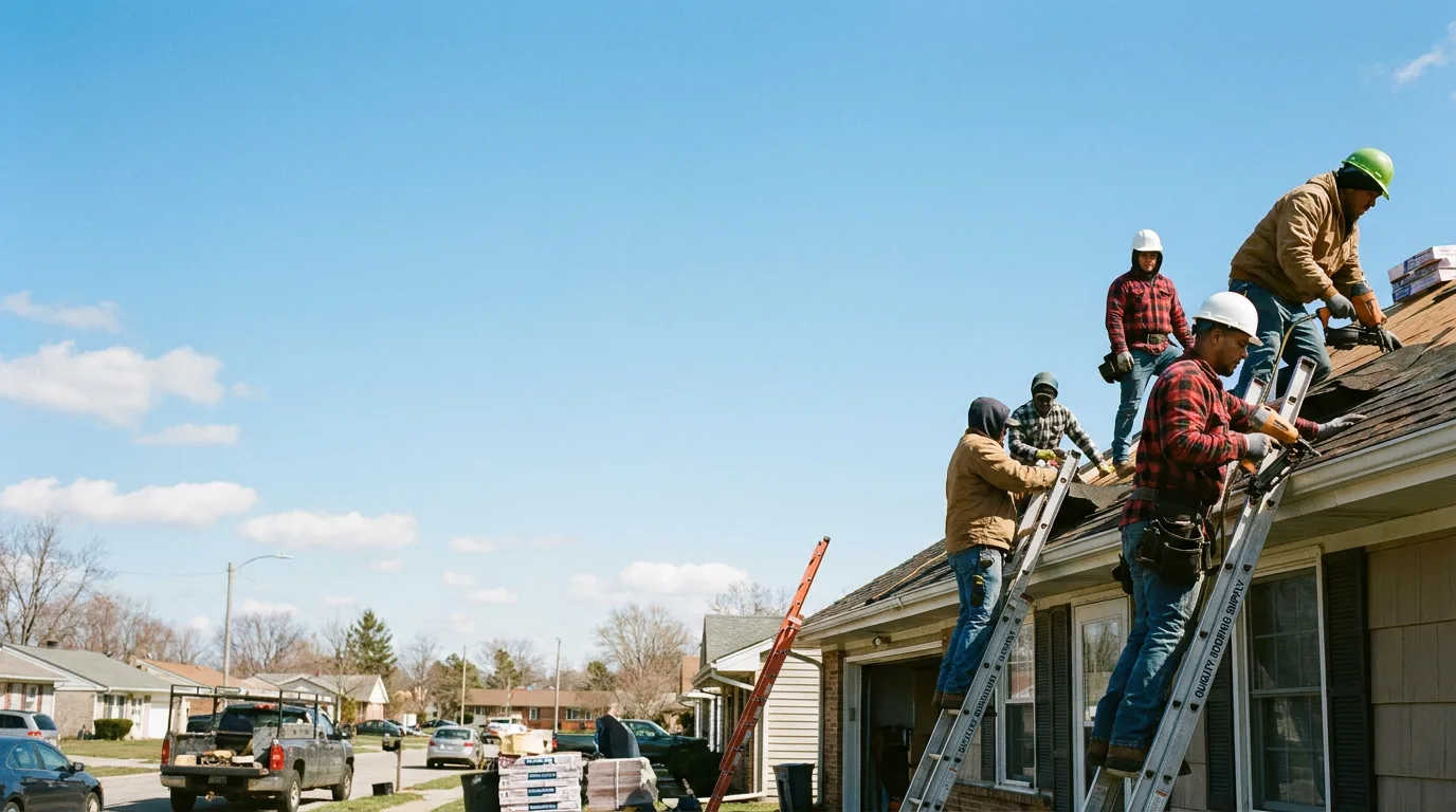 Roofing in Sharon Center, OH near me